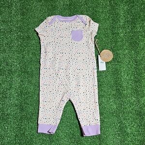 Colorful Polka Dot Baby Onesie